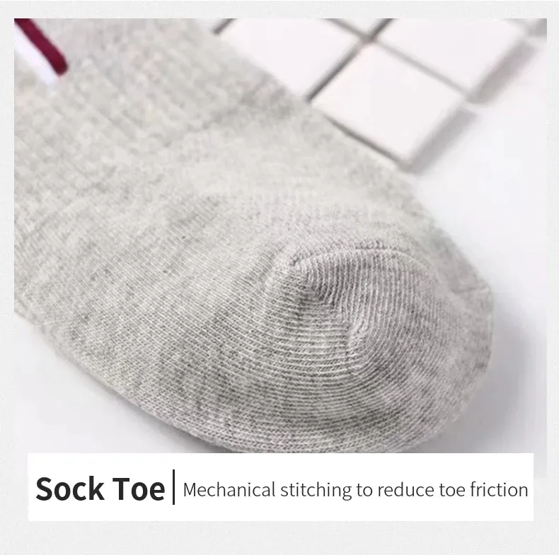 5 Pairs Mixed Colors Comfortable Socks for Men