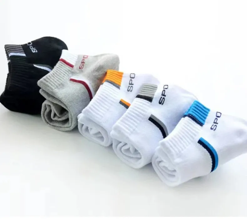 5 Pairs Mixed Colors Comfortable Socks for Men