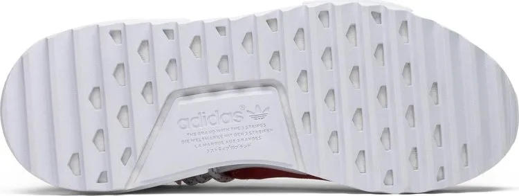 Adidas Pharrell x NMD Hu Trail 'Passion' China Exclusive sneakers, red