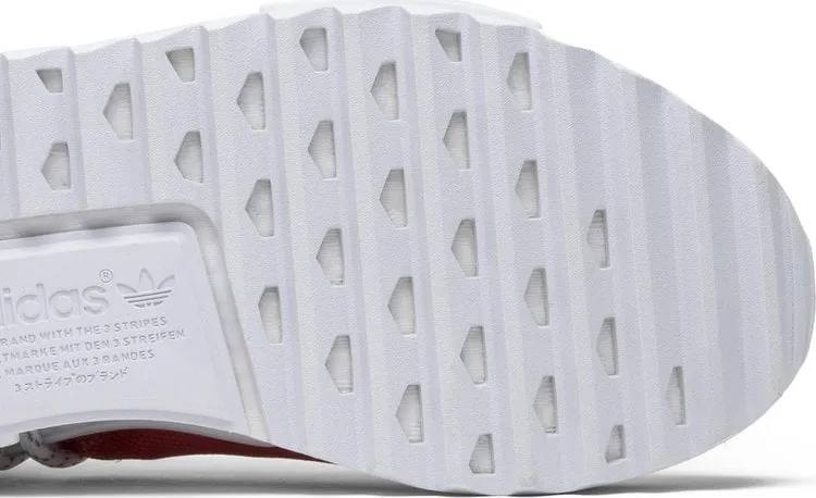 Adidas Pharrell x NMD Hu Trail 'Passion' China Exclusive sneakers, red