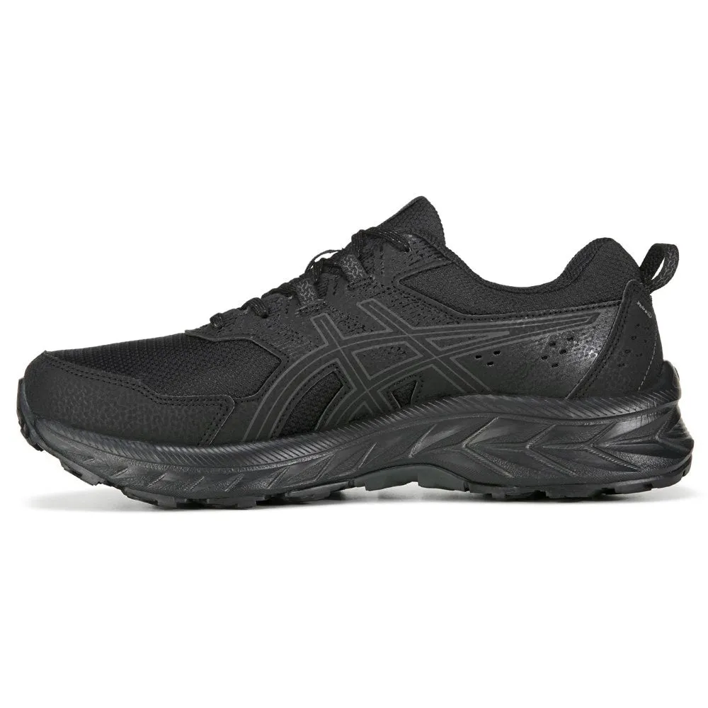 Asics Men's GEL-Venture 9 Medium/Wide Trail Running Shoe ,  black