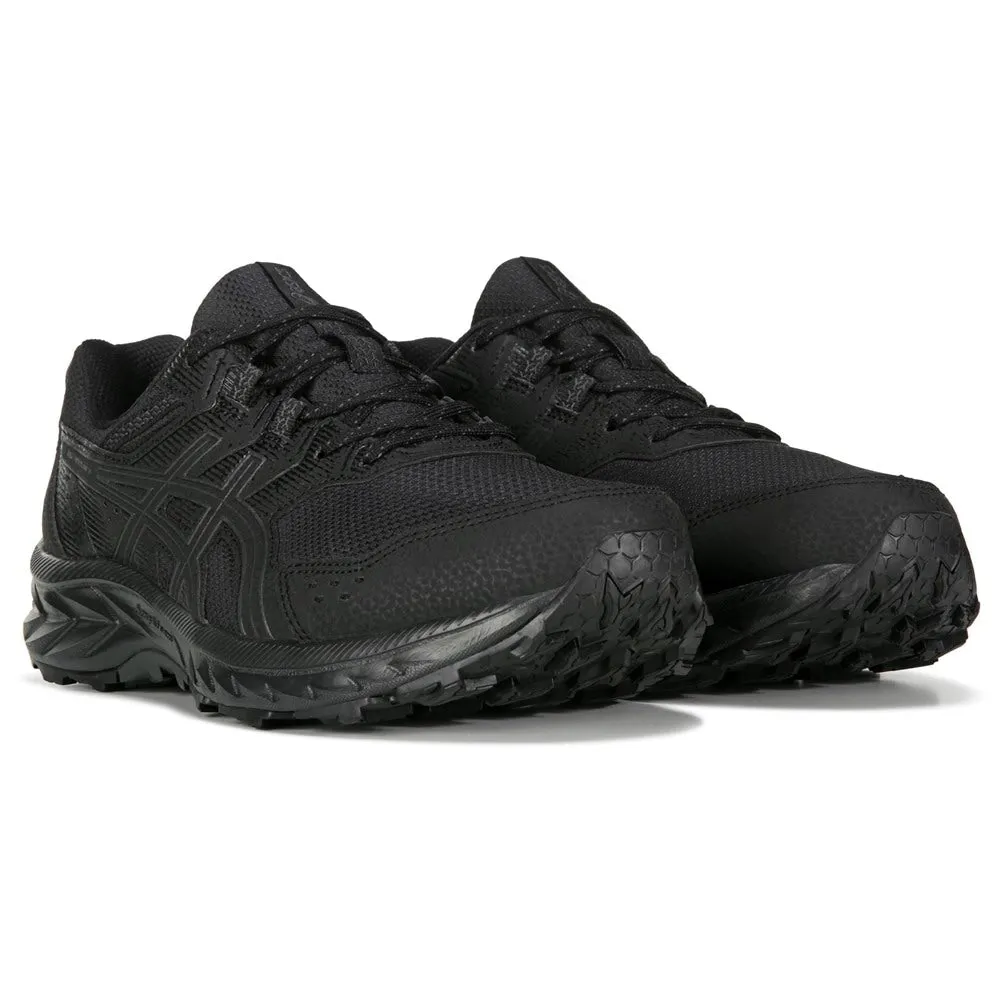 Asics Men's GEL-Venture 9 Medium/Wide Trail Running Shoe ,  black