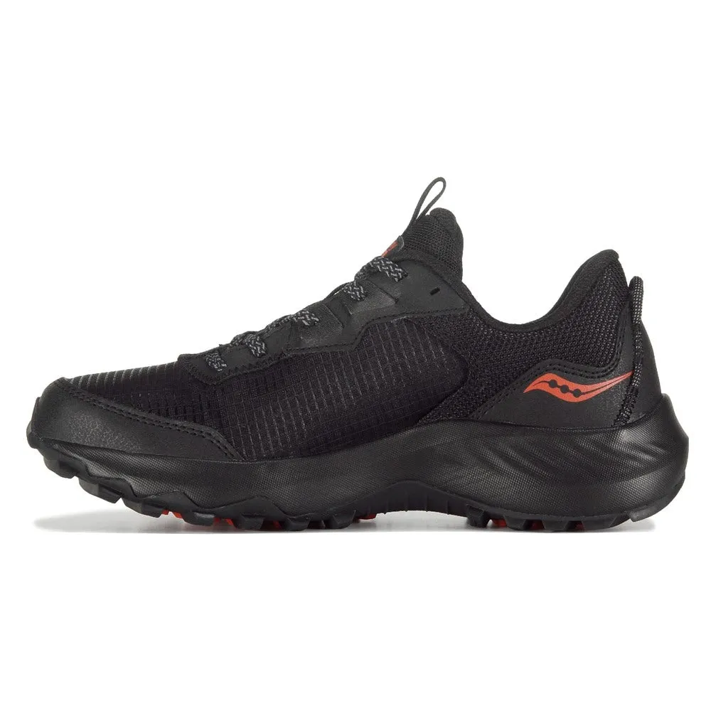 Aura TR Wide Saucony Men's Trail Running Shoe, Black