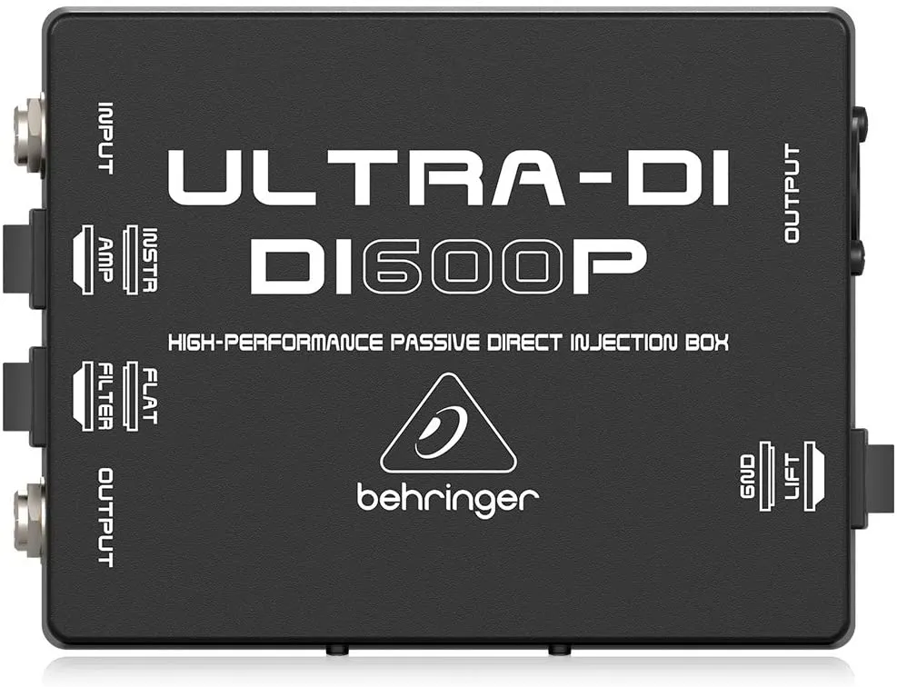 Behringer Ultra-DI DI600P Professional High-Performance Passive DI-Box