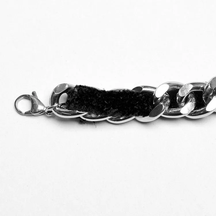 Black Goth Gorgeous Cross Choker