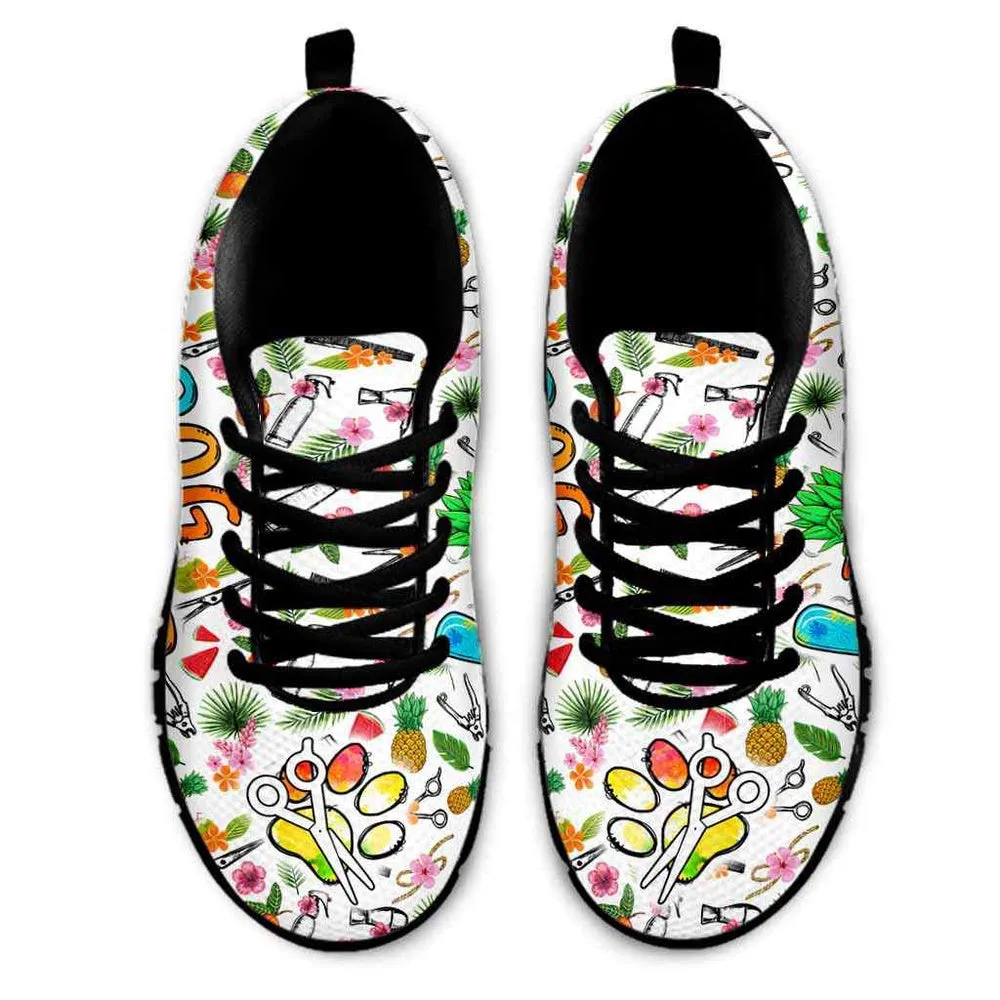 Dog Groomer Sneaker, Dog Groomer Summer Pattern Love Sneakers Shoes, Best Running Shoes, Unique Gifts For Dog Lovers