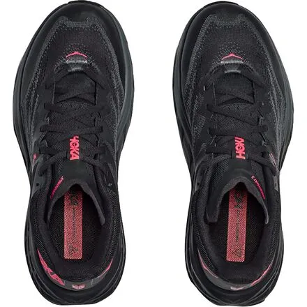 HOKA Women's Speedgoat 5 GTX Spike Trail Running Shoe, Black
