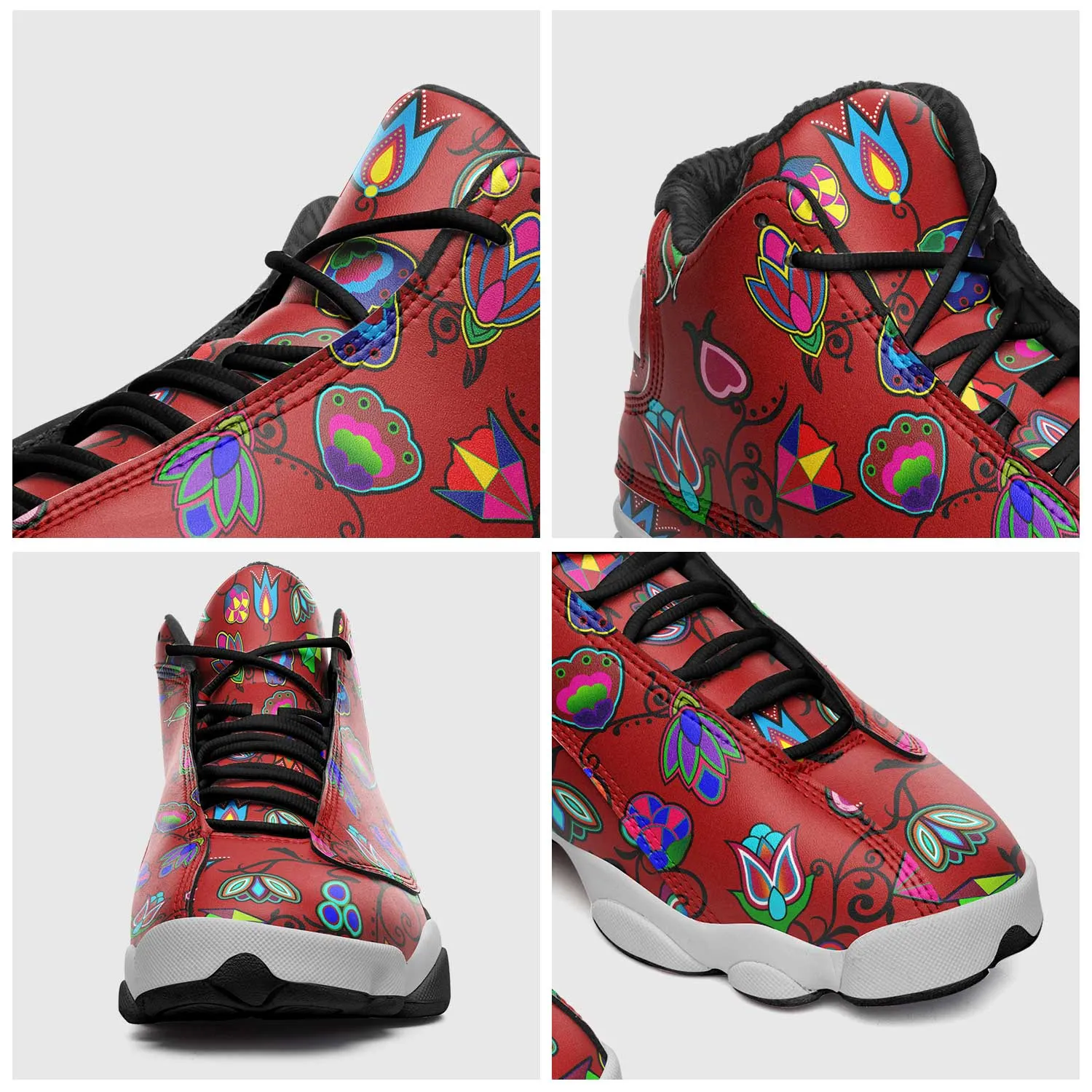 Indigenous Paisley Dahlia Isstsokini
