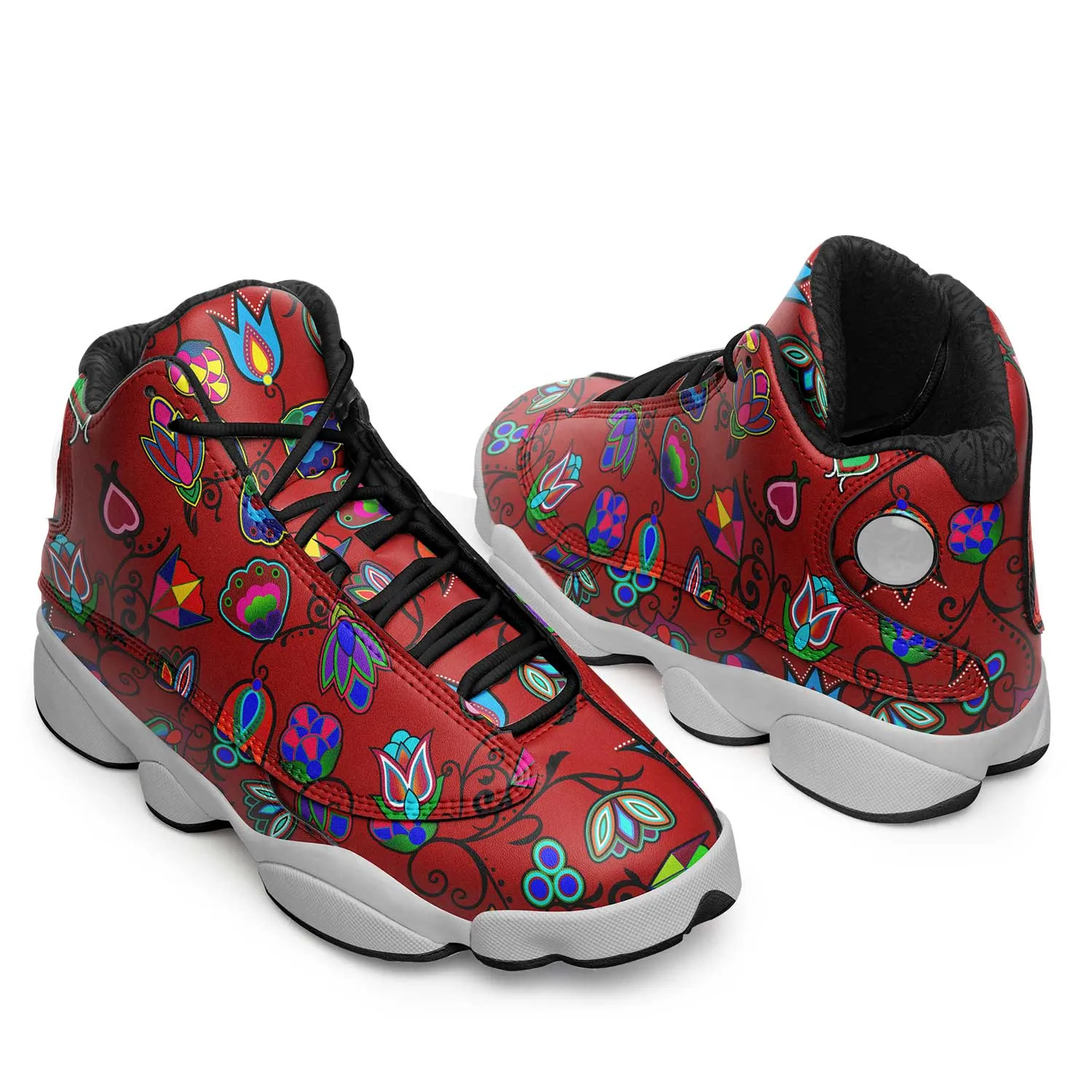 Indigenous Paisley Dahlia Isstsokini