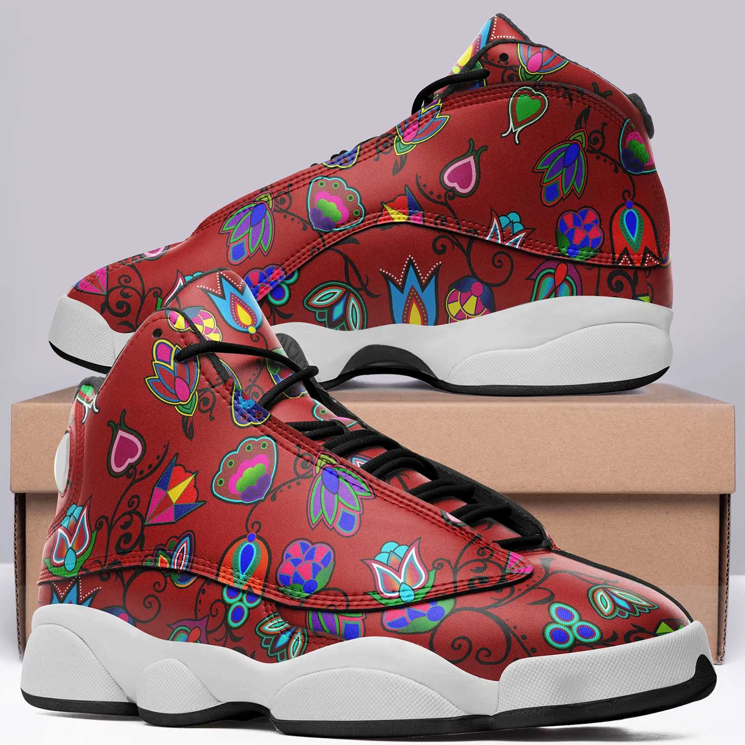 Indigenous Paisley Dahlia Isstsokini