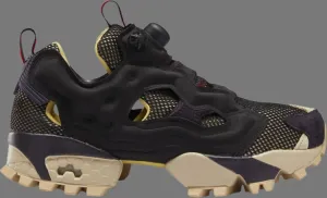 Instapump fury trail 'black weathered yellow' Reebok sneakers, black