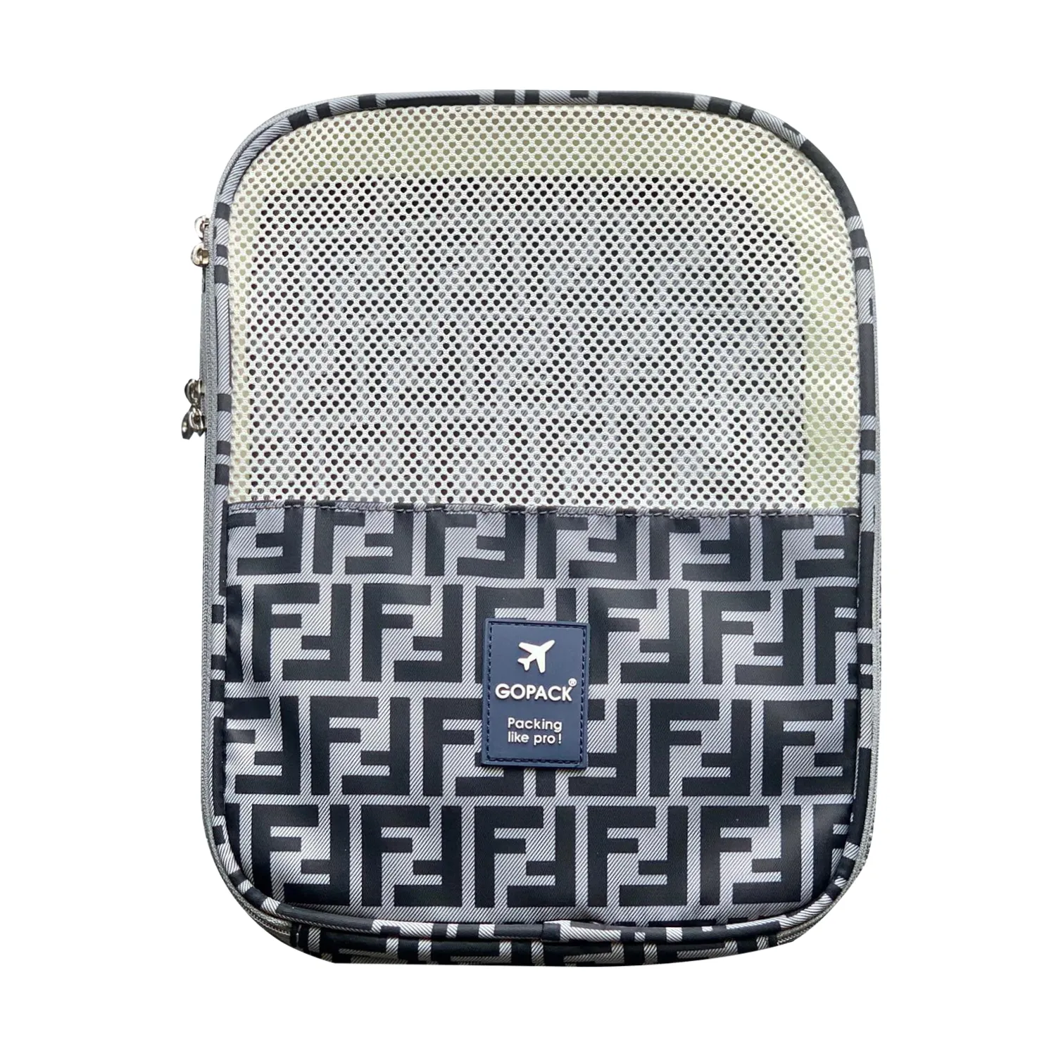 Jersey Double Decker Shoes Pouch - D779