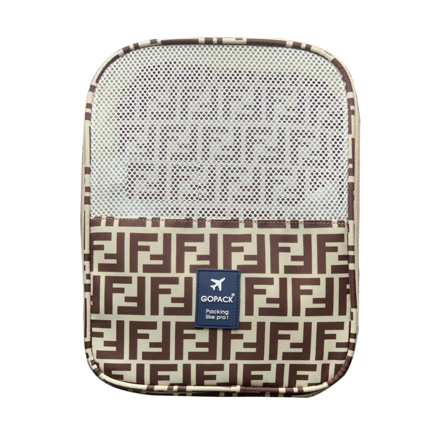 Jersey Double Decker Shoes Pouch - D779