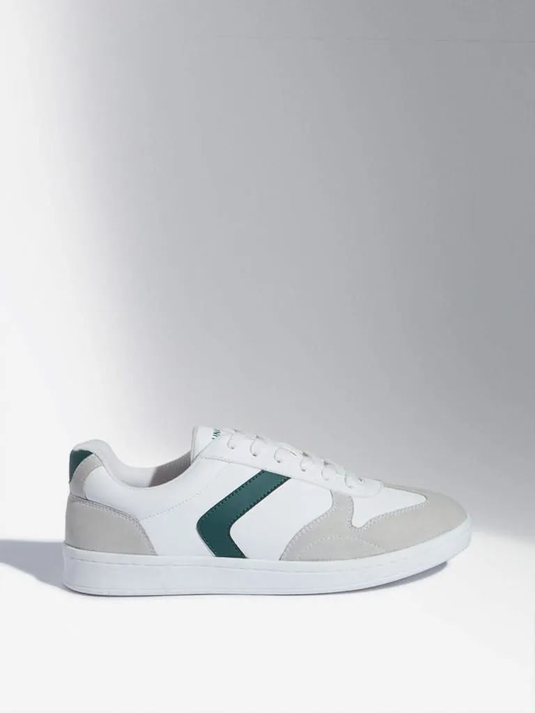 LUNA BLU Sage Colour-Blocked Sneakers