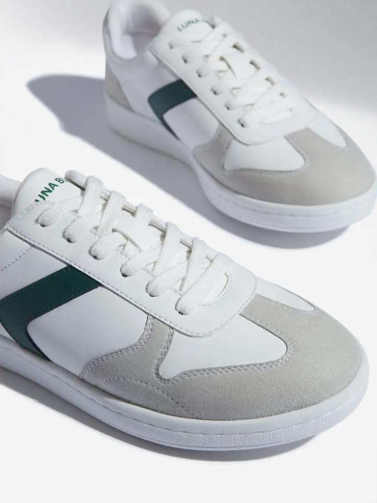 LUNA BLU Sage Colour-Blocked Sneakers