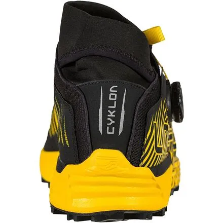 Men's Cyclon trail running shoes La Sportiva, black/yellow