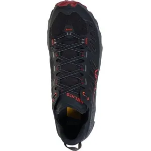 Men's Helios III Trail Running Shoes La Sportiva, Black/Poppy
