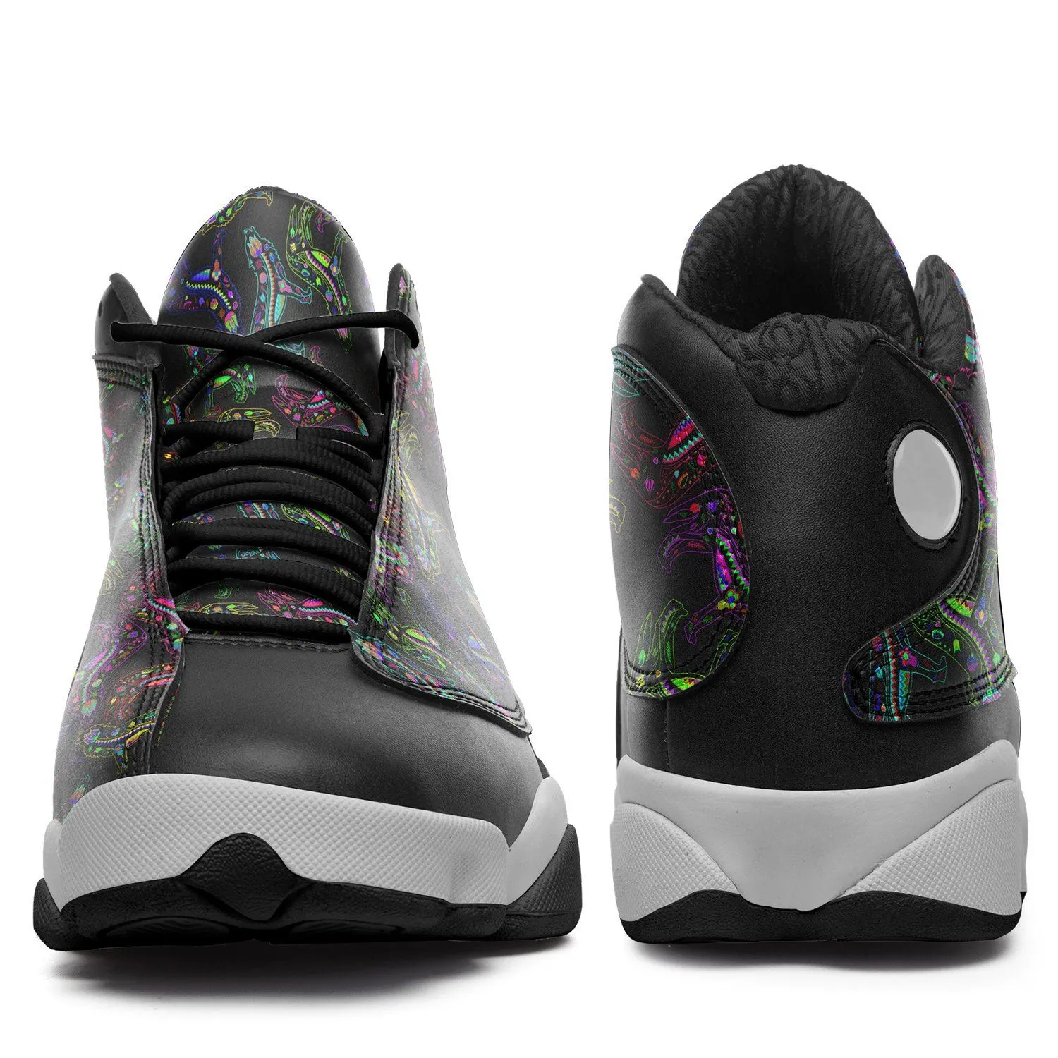 Neon Floral Wolves Isstsokini