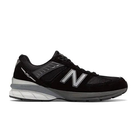 New Balance Made in the USA 990 v5 (Men) - Black/Silver
