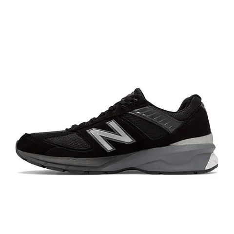 New Balance Made in the USA 990 v5 (Men) - Black/Silver