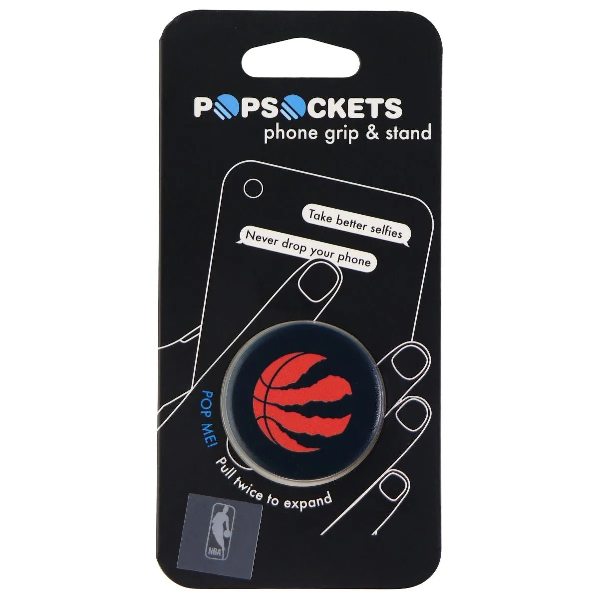 PopSockets Collapsible Grip & Stand for Phones and Tablets - Raptors Logo