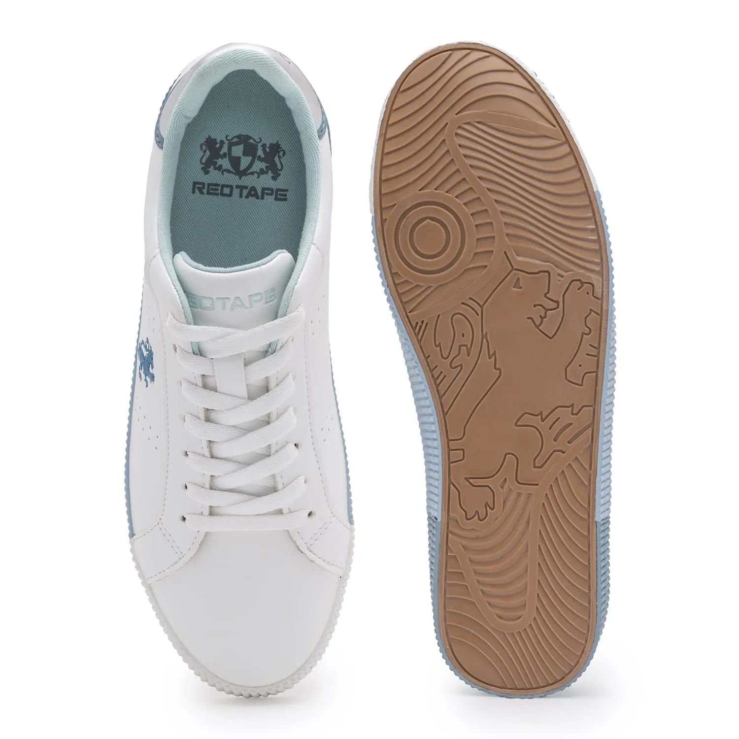 Red Tape Women White Sneaker-5